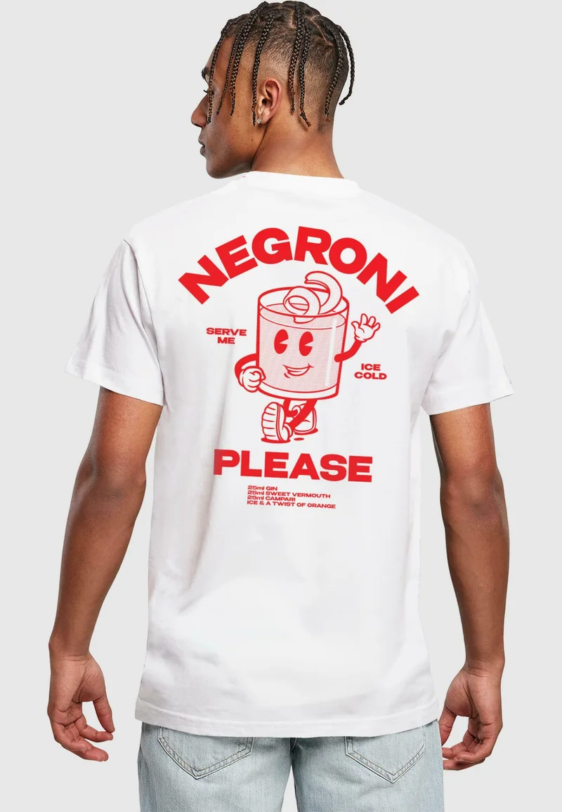 NEGRONI PLEASE - T-shirt imprimé - sand – Image 4
